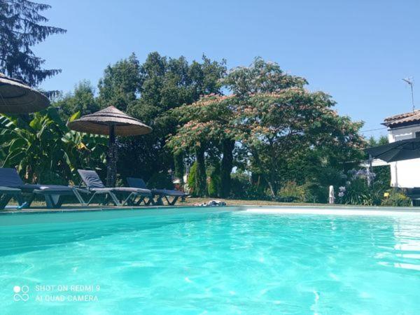 Mas Des Vignes Piscine Chauffee Bed and Breakfast Le Champ-Saint-Pere Exteriör bild