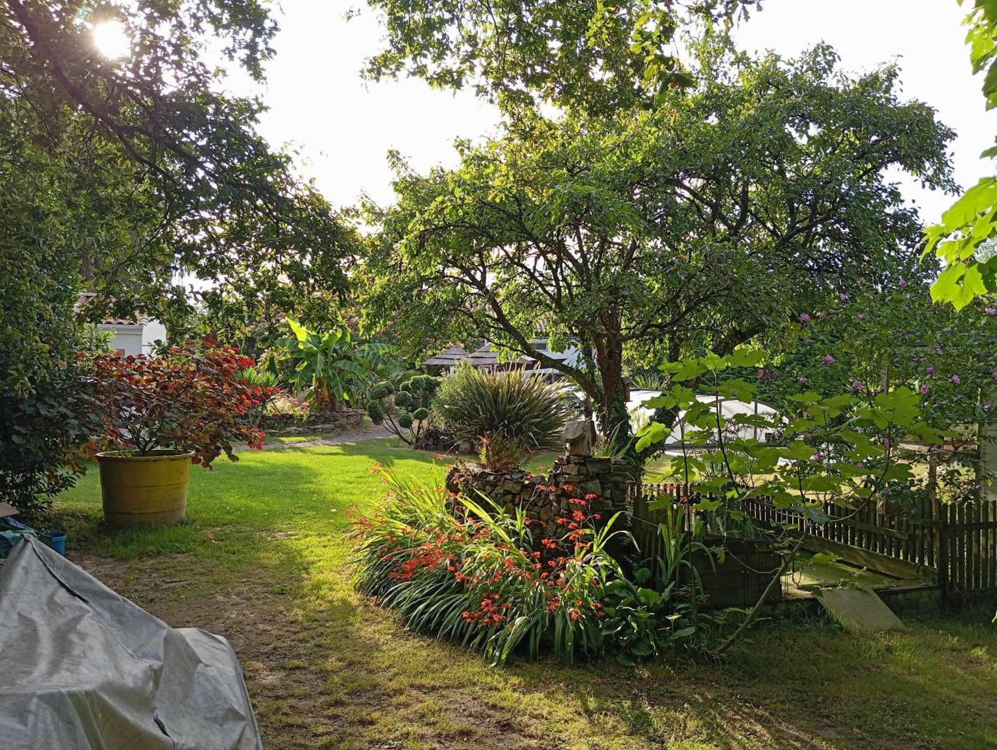 Mas Des Vignes Piscine Chauffee Bed and Breakfast Le Champ-Saint-Pere Exteriör bild