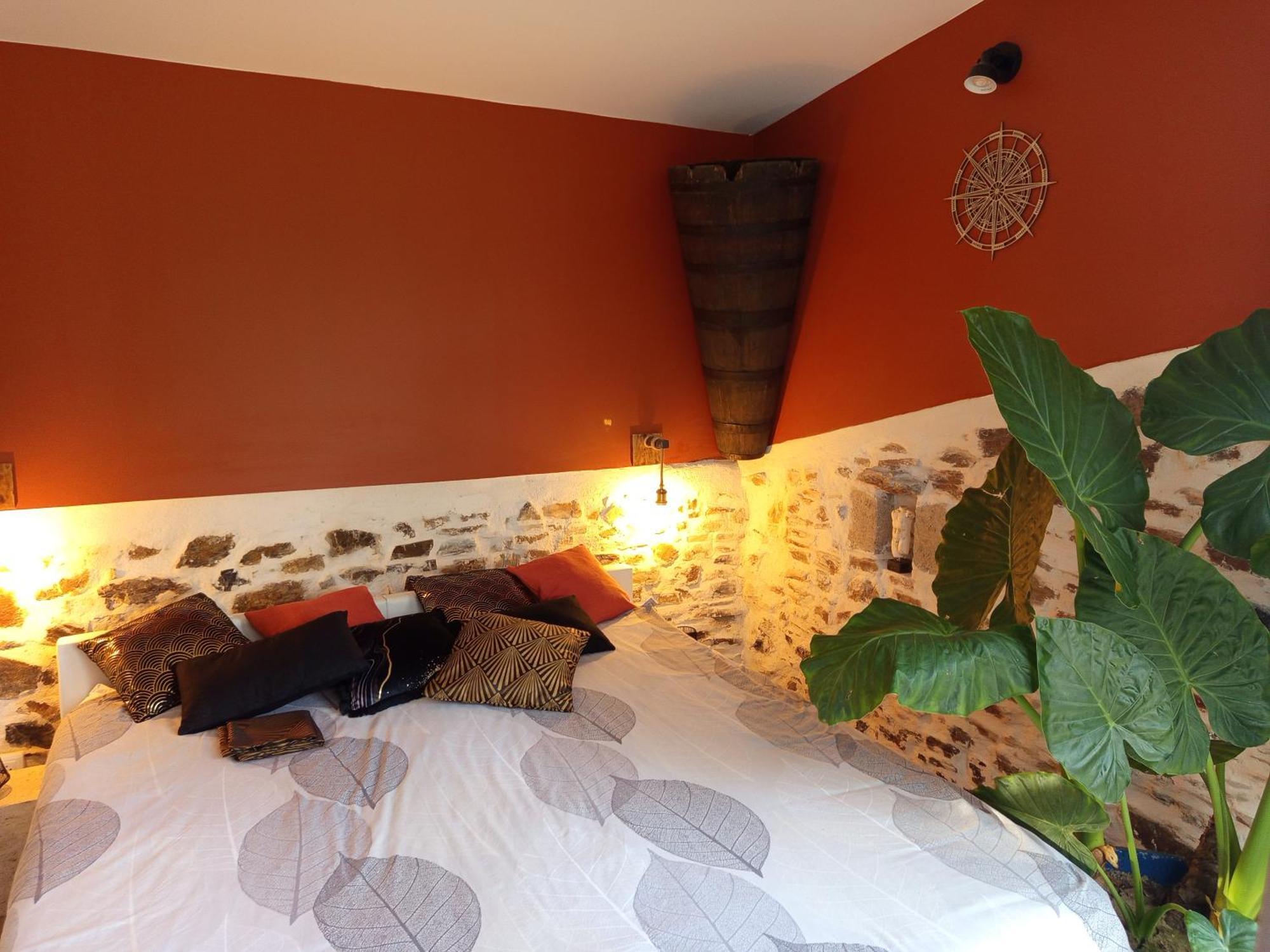 Mas Des Vignes Piscine Chauffee Bed and Breakfast Le Champ-Saint-Pere Exteriör bild