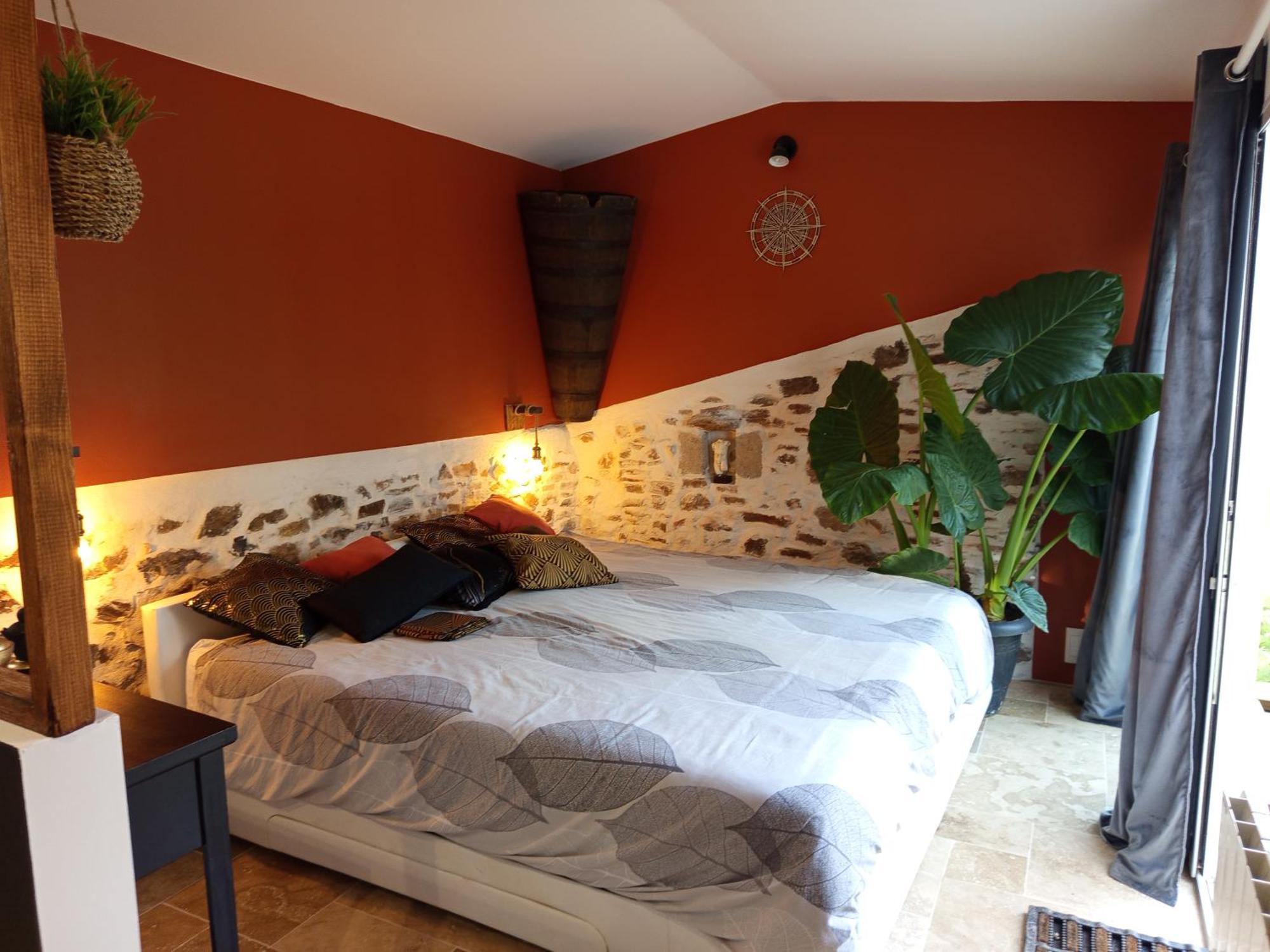 Mas Des Vignes Piscine Chauffee Bed and Breakfast Le Champ-Saint-Pere Exteriör bild